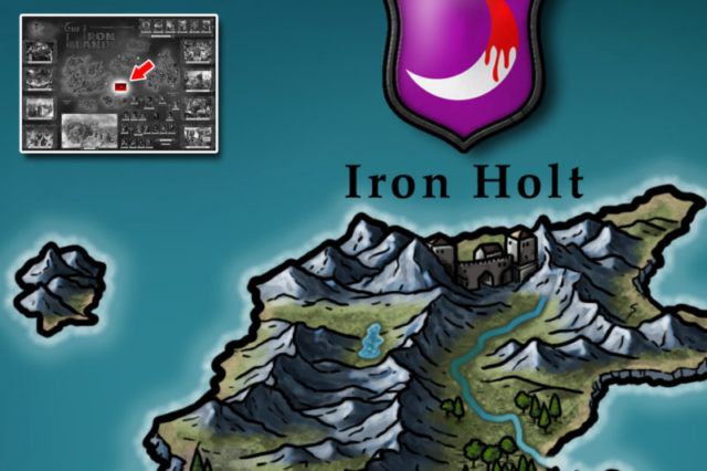 Iron Holt (Iron Islands Map Detail)
