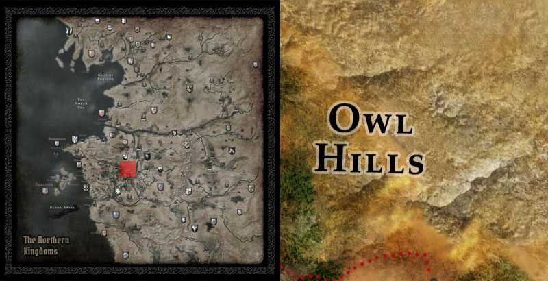 Owl Hills (Northern Kingdoms Map Detail)