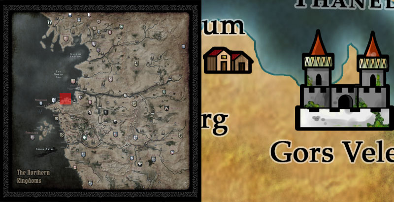 Gors Velen (Northern Kingdoms Map Detail)