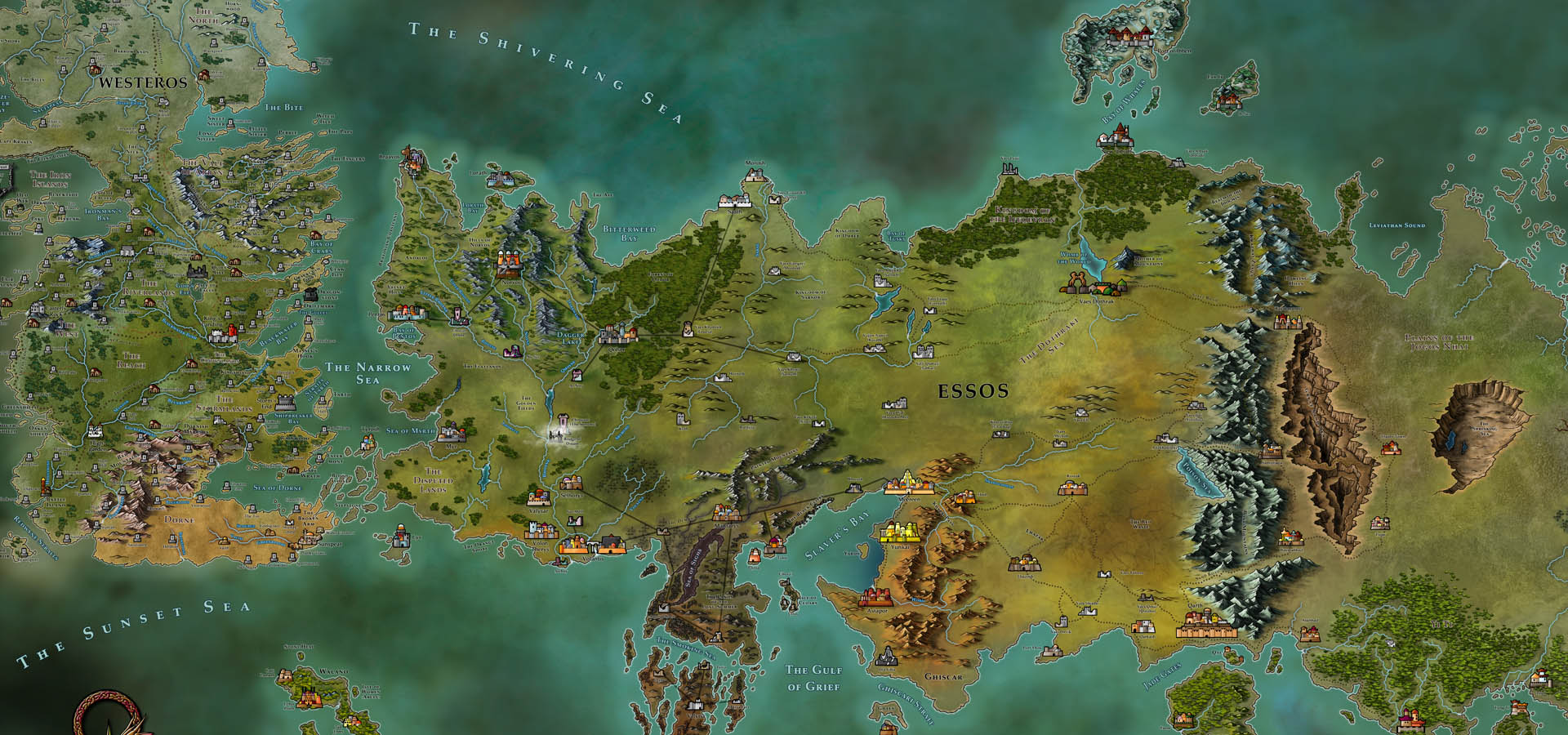 Travel through all ofThe Known World